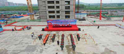 【集团新闻】全县建筑领域应急救援演练在 桂语江南项目部举行