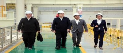 王磊来鑫耀建材调研